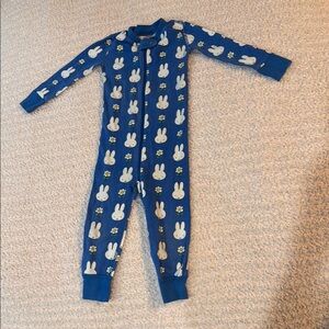Hanna Anderson organic cotton 2T Miffy Flower Print Pajamas